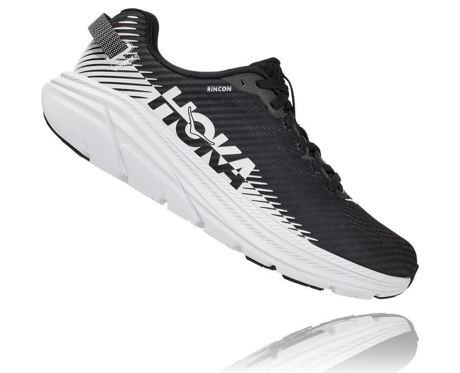 Chaussure Running Hoka One One Rincon 2 Femme - Noir/Blanche - PHZ-359142